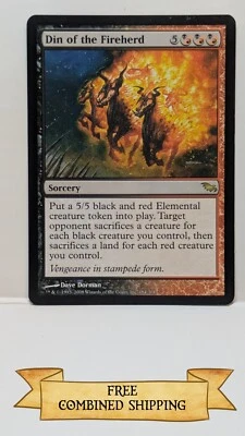 Din of the Fireherd Shadowmoor Regular - Image 1 of 2