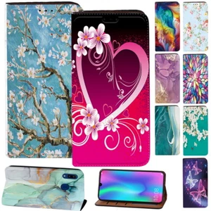 Leather Stand Wallet Cover Case For Samsung Galaxy S8/S9/S10/S10e/S20/S21/S22 - Picture 1 of 23