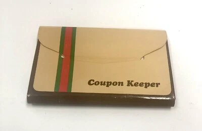 Papel Cupón Organizador Funda Bolsillo Soporte Almacenamiento Billetera Nostalgia Retro 70/80 Foto 1 de 4