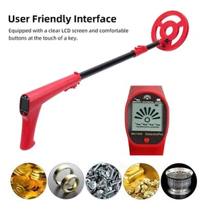 Backlit LCD Metal Detector Portable Metal Detector For Outdoor Exploration - Picture 1 of 12