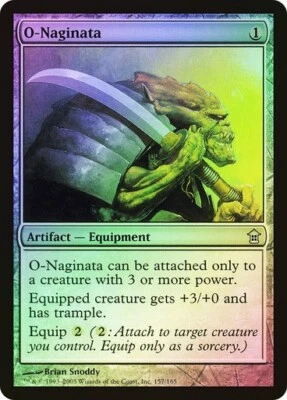 Saviors of Kamigawa  MTG Foil   O-Naginata  Magic - Image 1 of 2