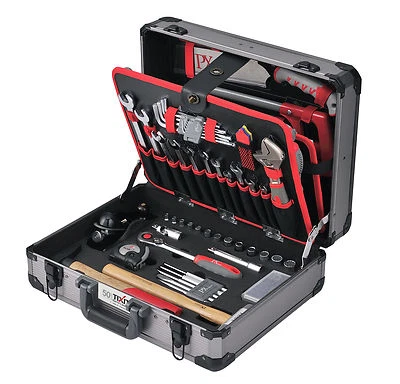 Werkzeugkoffer Professional Schreiner Tischler HOLZ 120-teilig Werkzeugkiste  - Bild 1 von 4