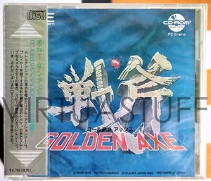 Golden Axe, Pc Engine NEC CD-ROM Duo R, RX, PCE Japan Market, new factory sealed - Picture 1 of 5