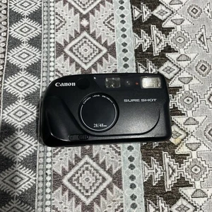 Canon Sure Shot 28/48mm, 35mm Film Point & Shoot Camera With Case Please Read - Picture 1 of 12