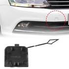 Black Car Front Bumper Tow Hook Cover Eye Cap Fit For V W Jetta 15 16 2017 2018