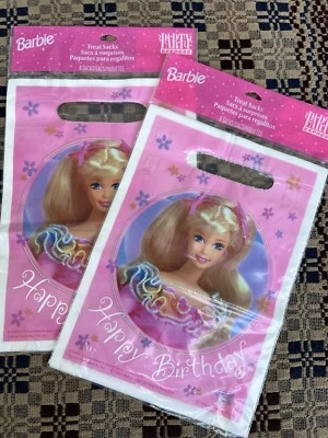 Bolsas de golosinas vintage de cumpleaños Barbie 1997 Foto 1 de 2