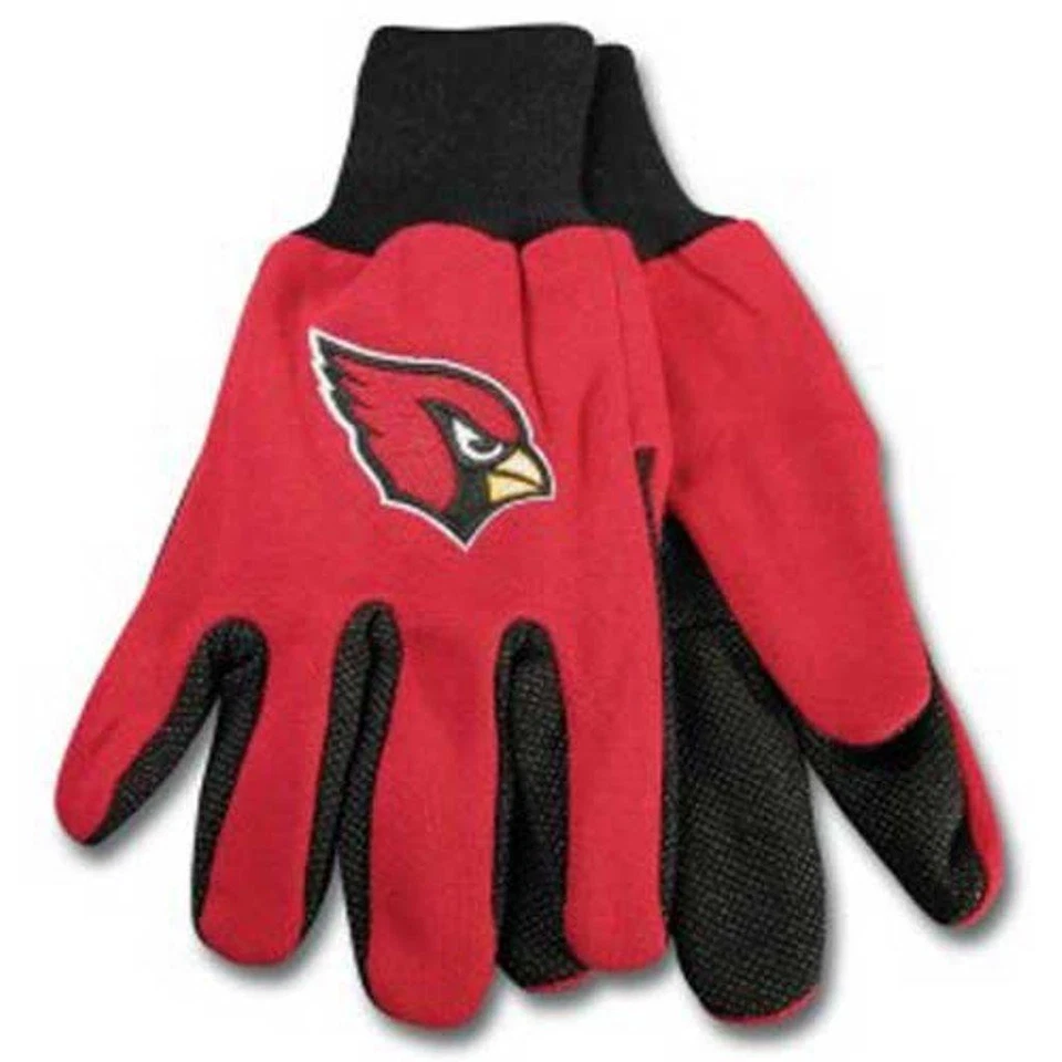 NFL Officially Licensed Arizona Cardinals Utility Work Sports Team Logo Gloves - Image 1 of 1