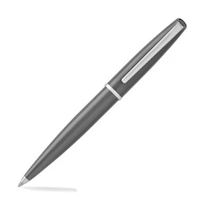 Aurora Style Lacquer Ballpoint Pen - Shiny Gun-Metal - New in Box E33 - Picture 1 of 1