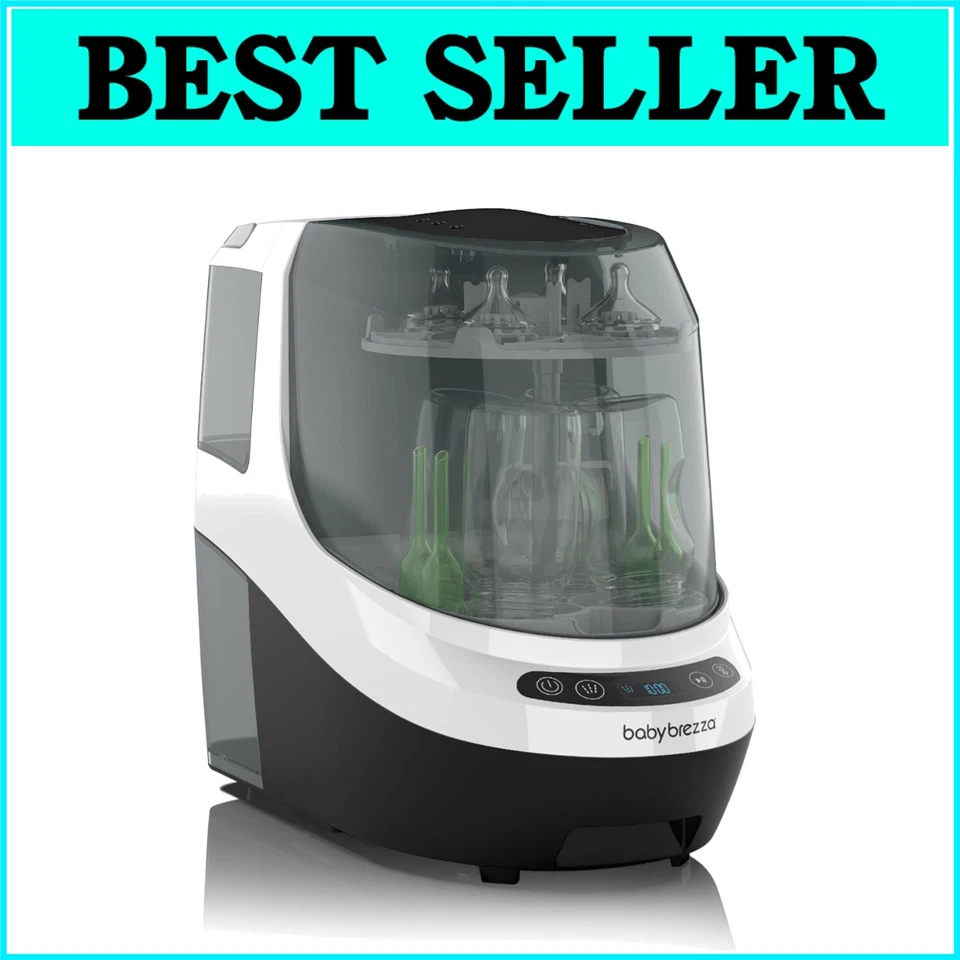 Efficient Baby Bottle Washer Pro - Sterilize, Dry & Store in One Compact Machine - Image 1 of 4