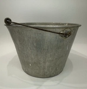 Vintage Aluminium Eimer - Bild 1 von 9