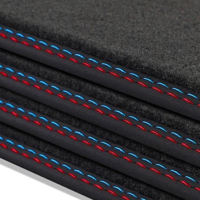 For BMW 6 Series F13 2011-2019 OEM Quality Velour Carpet Car Floor Mats Liners - Image 1 of 4