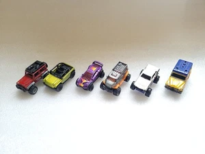 Lotto di (6) Matchbox Hot Wheels Fuoristrada Fuoristrada Auto Camion SUV Jeep Crawlers - Foto 1 di 7
