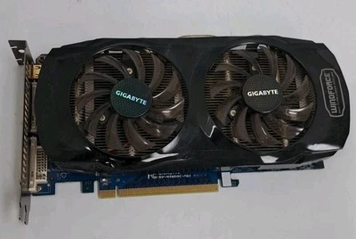 Gigabyte wingforce GTX 560 Ti oc 1GB GDDR5 mini HDMI 2X DVI - Image 1 of 4