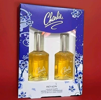 CHARLIE Eau De Toilette Spray Set de Regalo por Revlon 1.3 fl oz ea Nuevo Foto 1 de 4