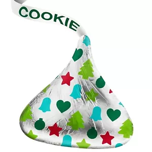 HERSHEY'S KISSES SUGAR COOKIE White Crème, Holiday Treat (4 Pound Bag) LIMITED ! - Picture 1 of 10
