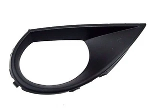 for 2010 2014 Audi Q7 right passenger fog lamp fog light trim ring No S line BLK - Picture 1 of 2