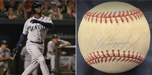 Ken Griffey Jr. HOF 2016 PSA/DNA Authentic Game Used Autographed Signed Baseball - Picture 1 of 4