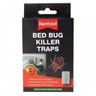 Rentokil Home DIY Bed Bug Killer Traps with Glue Boards for Mattress - Twin Pack