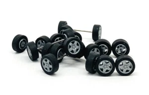 Juegos de ruedas de automóviles HO 1:87 Promotex # 5527 - juegos de 5-2 ejes 7,25 mm de diámetro - Imagen 1 de 1