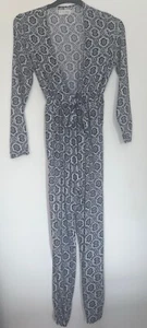 In The Style Geometric Jumpsuit Size 6  - Picture 1 of 6