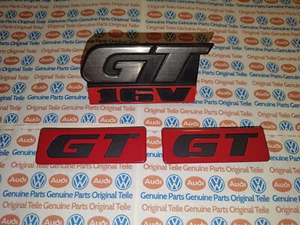 VW Golf 2 Jetta II GT 16v Emblem GT Türemblem 165853679H 165853714C selten rar - Bild 1 von 9