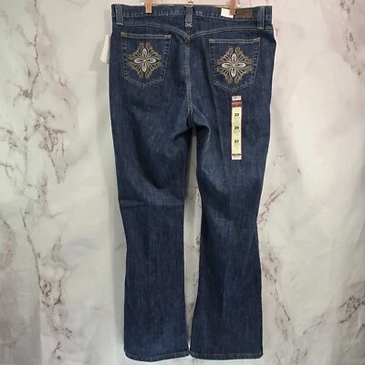 Rocky Mountain Jeans Womens 20R Rebecca Denim Western Rockies Vintage Dark Wash - Image 1 of 4