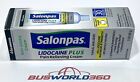 One - SALONPAS Lidocaine Plus Pain Relieving CREAM Non-Greasy - 3oz - NEW BIN