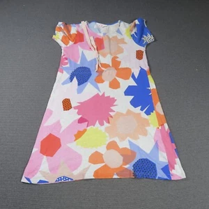 Gorman Womens T-Shirt Dress 10(AU) Small Multicolor Floral Tie Waist Summer - Picture 1 of 9