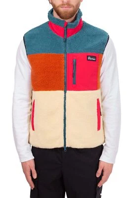 PENFIELD - Chaqueta sin mangas polar colorblock para hombre Foto 1 de 4
