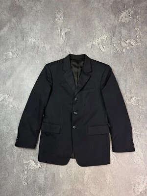 Chaqueta Blazer Negra Vintage Brioni Bangkok A Medida A Orden Talla ~50 Foto 1 de 4