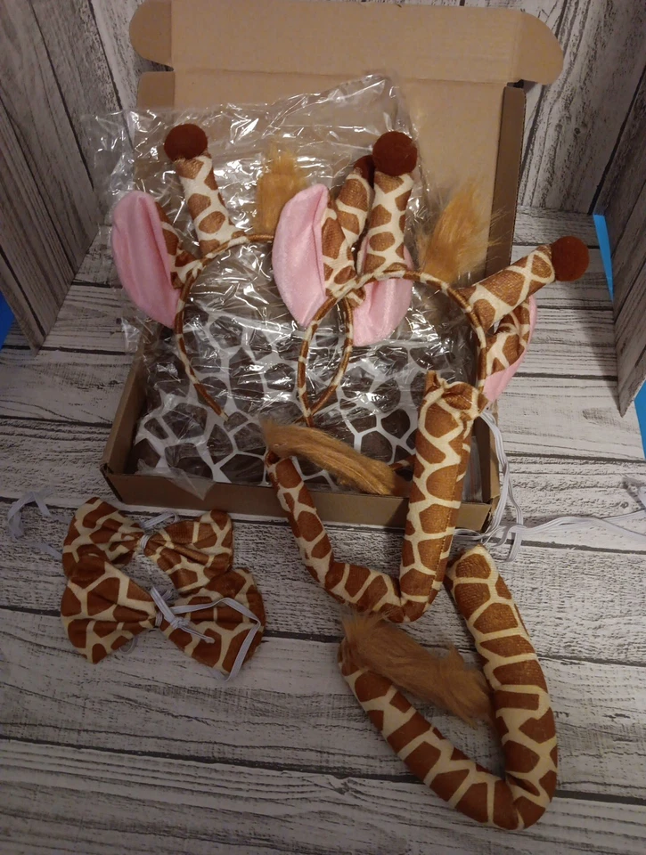 Cosplay Giraffe Headband Tail 2 Sets Costume Dress up Cosplay - Image 1 of 4