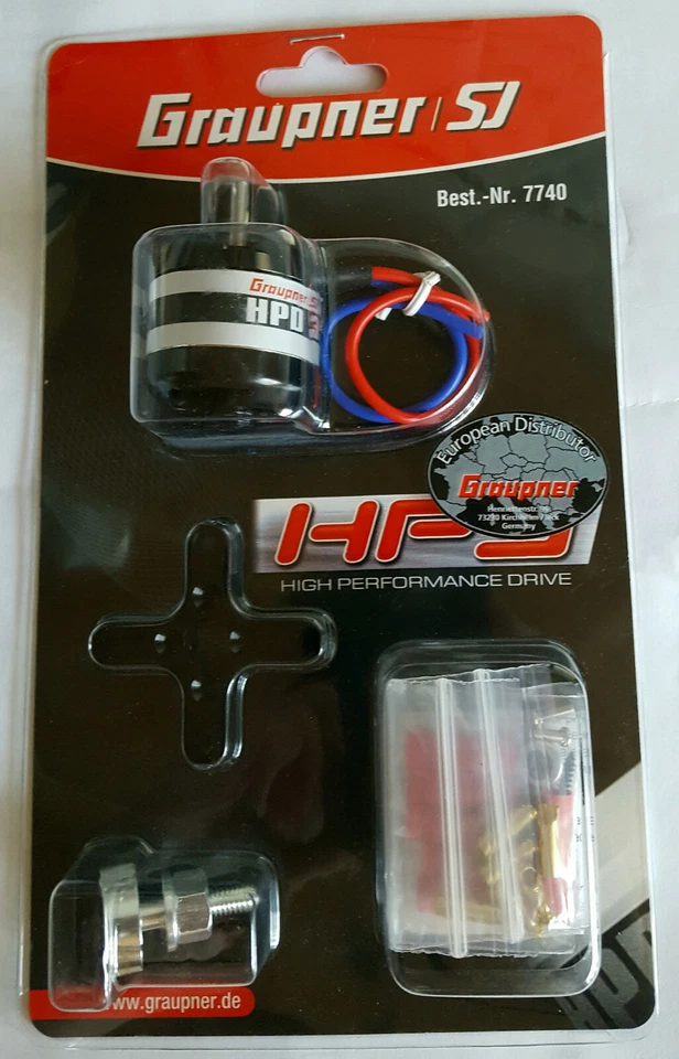 HPD 3515-1100 11,1 V Brushless-Motor Graupner 7740 - Bild 1 von 1