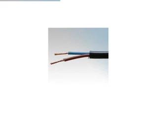 2 Core Round Flex Black Cable 3182Y 0.75mm² 1mm² 1.5mm² 2.5mm² Choice  - Picture 1 of 1