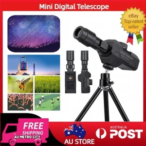 Mini Digital Telescope WiFi 1080P HD Zoom 70x Monocular Camera Tripod APP USB - Picture 1 of 11