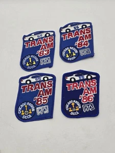 Patch vintage SCCA Trans Am dal 1983 al 1986 regione di Chicago Sports Car Club Racing  - Foto 1 di 4