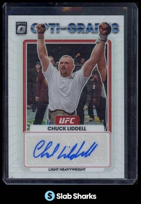 2023 PANINI DONRUSS OPTIC UFC #OG-CLD CHUCK LIDDELL OPTI GRAPHS AUTO - Изображение 1 из 4