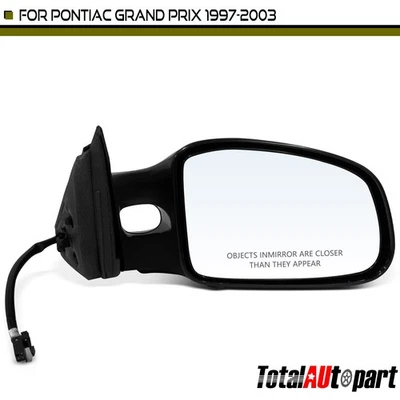 Espejo retrovisor eléctrico liso para Pontiac Grand Prix 1997-2003 pasajero derecho 10312052 Foto 1 de 4