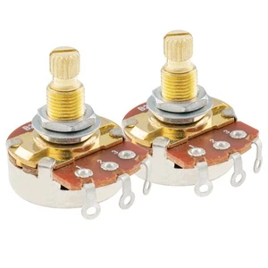 Potenciómetro de guitarra cónica lineal Musiclily Pro 2X hilo de latón métrico completo B25K - Imagen 1 de 4
