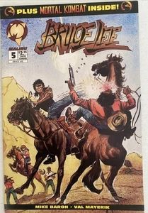 Bruce Lee. Number 5. Plus Mortal Kombat. November 1994. Malibu Comics. VFN. - Picture 1 of 9