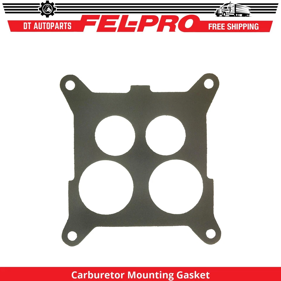 Junta de montaje de carburador Fel-Pro para Ford E-250 Econoline Club Wagon 1976-1978 Foto 1 de 1