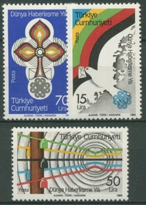 Türkei 1983 Weltkommunikationsjahr 2645/47 postfrisch - Bild 1 von 1