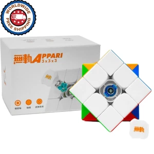 Cubo de velocidad magnético sin pegatinas YJ Appari 3x3 - Imagen 1 de 5