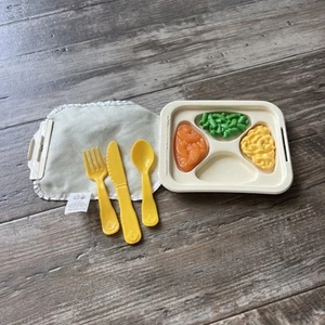 Vintage 80’s 1988 Fisher Price Fun with Food Play Kitchen TV Dinner #2138 - Picture 1 of 4
