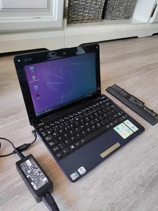 ASUS Eee PC 1005PE 10.1" Netbook Laptop – 2 Batteries – Linux Lubuntu – Working - Imagen 1 de 14