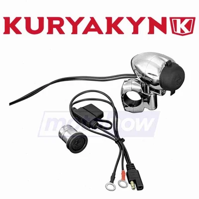 Kuryakyn Electrical Power Point for 2009-2015 Yamaha XVS950 V Star 950 - ch Foto 1 de 4