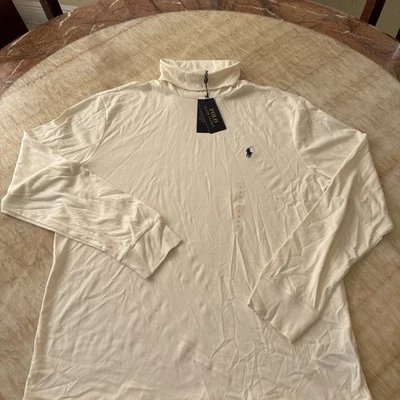 Polo Ralph Lauren Men's Turtleneck. 100% Cotton. New with Tag. Size Large NWT$98 - Image 1 of 4