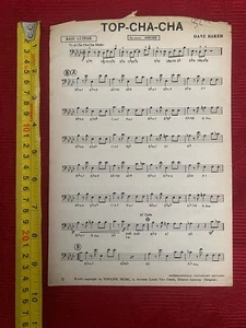 Sheet Music "Amore And Top-Cha-Cha" Bass Guitar REF00062 - Picture 1 of 2