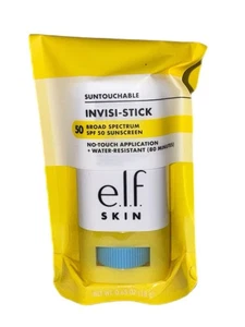 e.l.f. SKIN Suntouchable Invisi-Stick SPF 50 Water Resistant NEW In Package - Picture 1 of 1