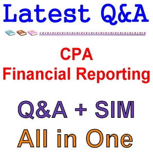 CPA Financial Reporting FR Exam Q&A+SIM - Picture 1 of 1