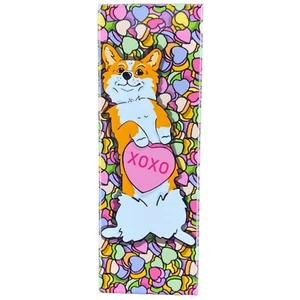 Red Welsh Corgi Valentines Day Magnet Handmade Holiday Dog Gifts and Decor - Picture 1 of 11
